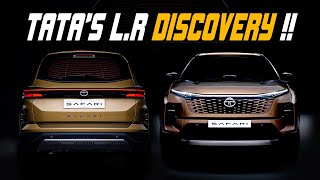 2023 Tata Harrier and Safari Facelift are exact copies of Land Rover Discovery [upl. by Ahsaei381]