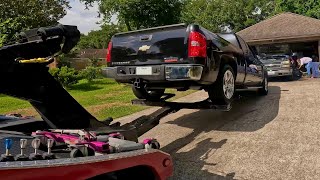 He Tried to Drive Off My Lift Chevy Silverado REPO [upl. by Assenay]