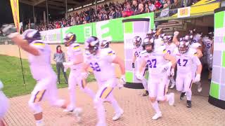 AFL Projekt Spielberg Graz Giants vs AFC Dacia Vienna Vikings  3132018 [upl. by Nilak]