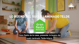 Suelo laminado ARTENS Intenso Plus Telde  Spot  LEROY MERLIN [upl. by Ahsi]