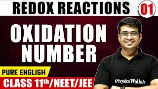 REDOX REACTIONS 01  Oxidation Number  Chemistry  Pure English  Class 11thNEETJEE [upl. by Grim]