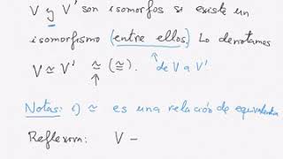 33 Ser isomorfos es una relación de equivalencia Propiedad reflexiva [upl. by Alverson]