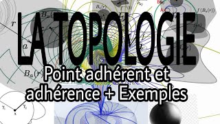 LA TOPOLOGIE  Point adhérent et adhérence  Exemples 9 [upl. by Polad350]