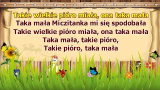 Piosenka Harcerska  Taka mała Miczitanka  z wokalem  karaoke [upl. by Brigette]