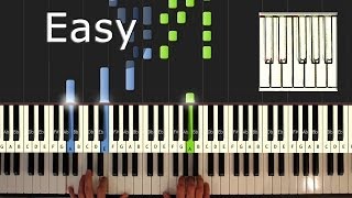 Jingle Bells  Piano Tutorial Easy  How to Play synthesia  Christmas [upl. by Marijane]