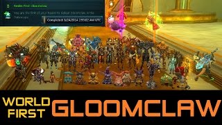 Wildstar 40 Man Raiding  WORLD FIRST Gloomclaw Kill ENIGMA Wildstar Raiding [upl. by Suki549]