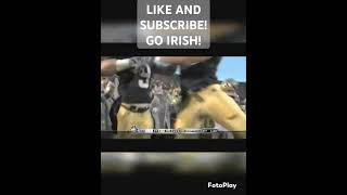 Notre Dame Football Kyle Rudolph Touchdown and 2 point conversion Washington notredamefootball [upl. by Aenotna353]