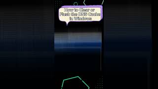 How to flush dns cache in windows  DNS cache on Windows vitaltechhelper flushdns windows11 [upl. by Eliot33]