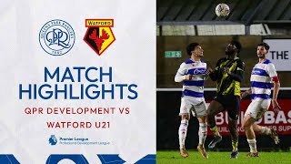 🐝 Narrow Defeat For The Dev Squad  Highlights  QPR Development Squad 01 Watford U21 [upl. by Reppep169]