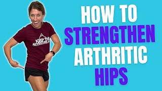 5 BEST strengthening exercises for arthritic hips [upl. by Aniretake]