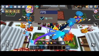 doing bedwars parkour in 10 fpsblockman go [upl. by Adaynek936]