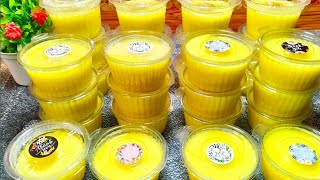 1 BUNGKUS AGARAGAR JADI 36 CUP UKURAN BESAR PUDING TERSIMPLE DAN TERMUDAH YANG PERNAH SAYA BIKIN [upl. by Shu]