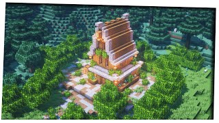 Minecraft  Simple Medieval library Tutorial｜How To Build｜Inspiration Build｜Step By Step Build [upl. by Iinde110]