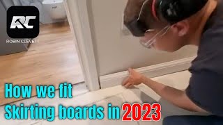 How to fit skirting boards in 2023 [upl. by Kenelm93]