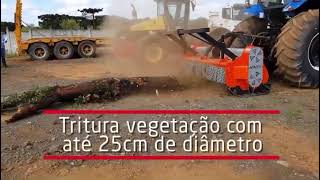 Primeira em trituradores florestais A Himev Ecotritus oferece trabalhos de supressão vegetal com má [upl. by Mika149]