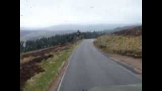 FWD HAR1 Climbing North over Cairn O Mount Scotland Part 2 [upl. by Ahen]