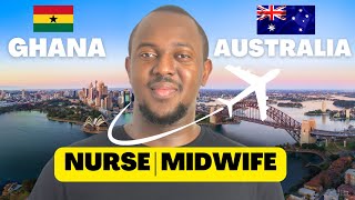 How to Become a Nurse or Midwife in Australia from Ghana  StepbyStep Guide [upl. by Ramhaj725]