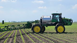 New Sprayer and Spray Trailer in ACTION [upl. by Auqenahc]