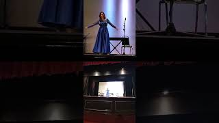 Canción de Paloma Francisco Asenjo Barbieri  Interprete Luisa Daniela López Moreno [upl. by Erapsag]