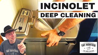 Incinolet Deep Clean 1Tiny House Incinerating Toilet  Deep Cleaning After 5 Years Use [upl. by Kokoruda771]