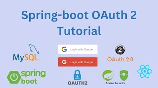 Master Google Login amp Registration with OAuth 2  Spring Boot Security amp MySQL [upl. by Madonia]