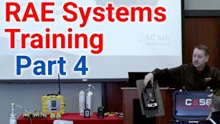 RAE Gas Meter Training Pt 4 Menus amp Correction Factors [upl. by Millicent]