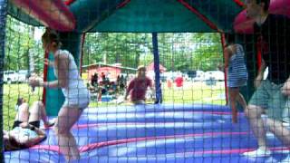 bouncy house near colapseAVI [upl. by Mccartan]