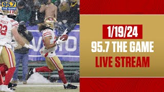 49ers Are Ready To Roll Rain Or Shine  957 The Game Live Stream [upl. by Nagah823]