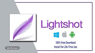 How To Download amp Install Lightshot Software On WindowsMac 100 Free lightshot adobephotoshop [upl. by Greenland373]