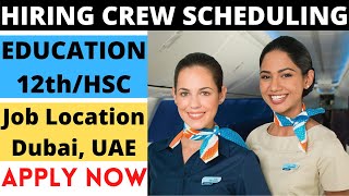 Fly Dubai latest hiring update  crew scheduling  Indian Aviation Jobs [upl. by Whitaker383]