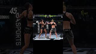 Germaine De Randamie vs Holly Holm  EA Sports UFC 86 shorts shortvideo gaming gameplay ufc [upl. by Worra16]