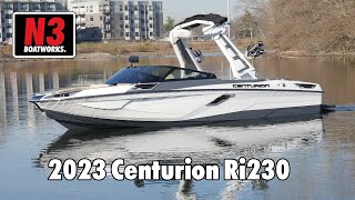 2023 Centurion Ri230  Charcoal  On Water  N3 Boatworks [upl. by Dollar]