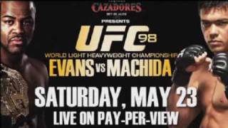 UFC 98Evans vs Machida [upl. by Aerbua]