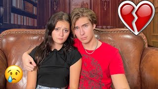 We Broke Up our relationship crush is over Sophie Fergi emotional reaction Sawyer Sharbino [upl. by Almire]