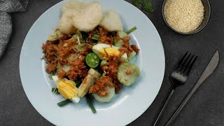 Resep GadoGado Betawi Masakan Rumahan [upl. by Dinnage]