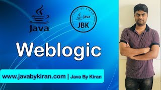 WeblogicBy Kiran SirJAVA By KiranPune [upl. by Ellwood197]