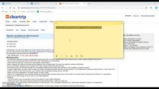 How to make a cancellation via Cleartrip [upl. by Edmon578]