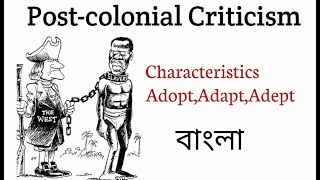 Postcolonial criticism  Characteristics of postcolonial criticism  Adopt Adapt Adept [upl. by Adnawat]