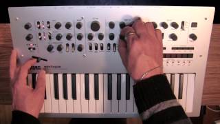 Korg Minilogue Slider Part 6 of 8 [upl. by Nomsed]