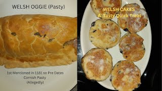 COOKING AROUND THE WORLD AZ Wales Welsh Oggie or Pasty and Welsh Cakes [upl. by Trebleht702]