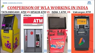 COMPARISON OF TATA INDICASH ATM Vs HITACHI Vs INDIA 1 VS VAKRANGEEएटीएम प्लान की तुलना [upl. by Ledeen192]