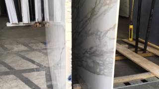 Statuario marble slabs [upl. by Vinaya]