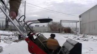 Cold start the Toro Snowblower [upl. by Fons]