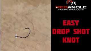 How To Tie A Drop Shot Knot  Quick And Easy [upl. by Klapp]