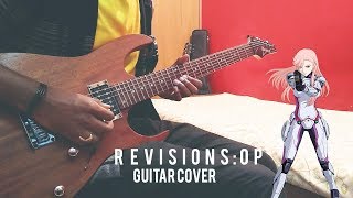 Revisions OP「リヴィジョンズ」Guitar CoverRemix「ワガママで誤魔化さないで 」The Oral Cigarettes ギター [upl. by Sihun544]