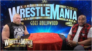 Brock Lesnar on unexpected feud with Omos amp journeying a storied career  WWE WrestleMania 39 [upl. by Zoldi823]