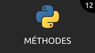 Python 12  méthodes [upl. by Norek218]