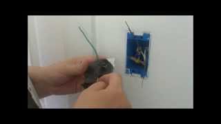 Lutron Motion Sensor Light Switch Install [upl. by Clawson]