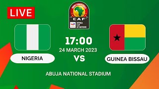 Nigeria vs Guinea Bissau  Africa Cup Of Nations 2023 Qualification [upl. by Morna]