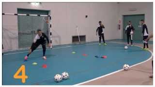 Allenamento dei portieri calcio a 5  pt1 [upl. by Aibar756]